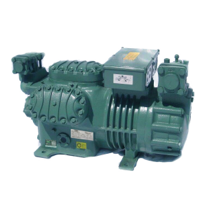 Semi-hermetic cold storage compressor